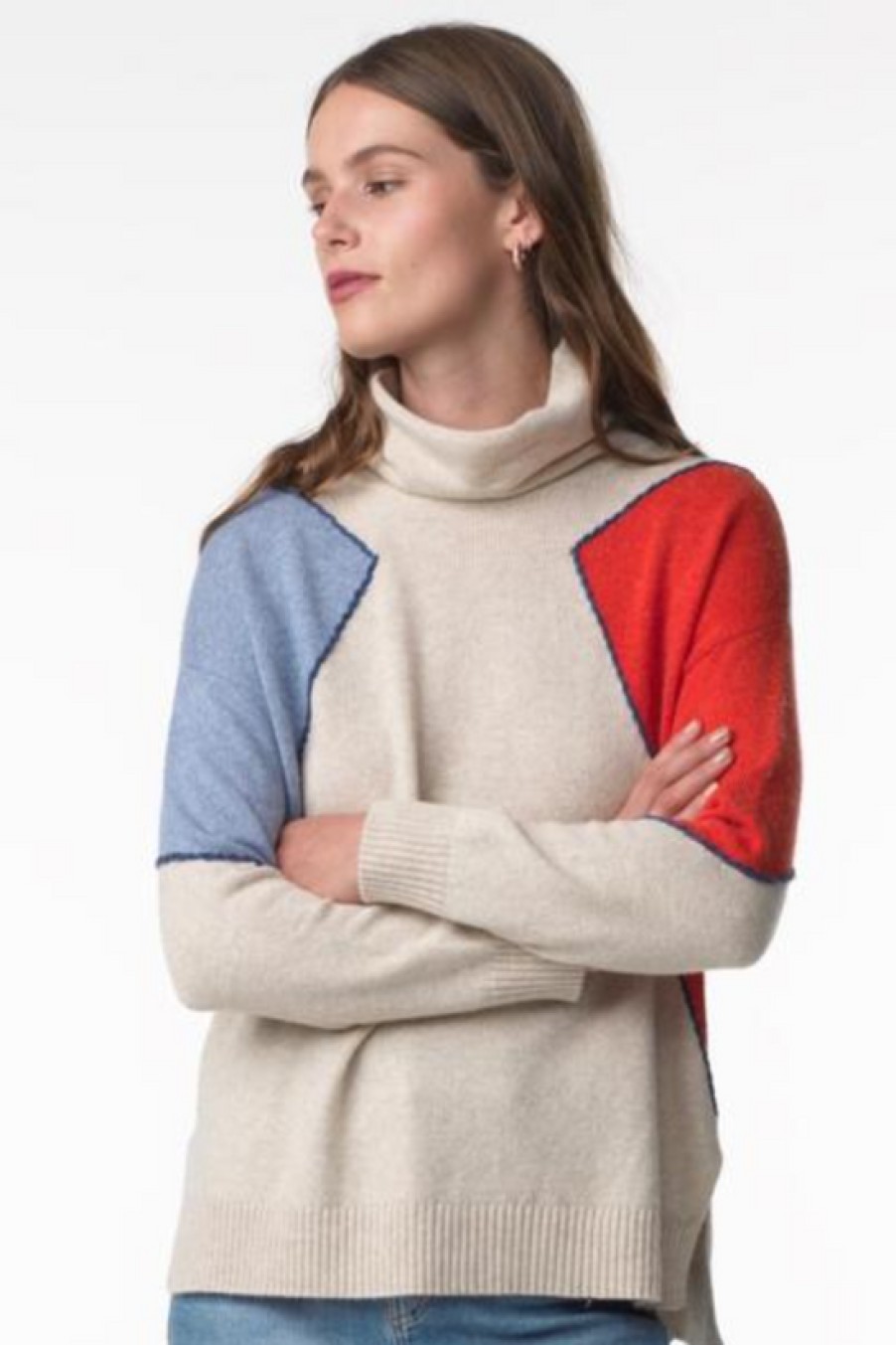 Clothing Zaket u0026 Plover | Zaket & Plover, Patchwork Sweater