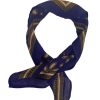 Accessories Chan Luu | Chan Luu, Delhi Paisley Deep Cobalt Blue Bandana
