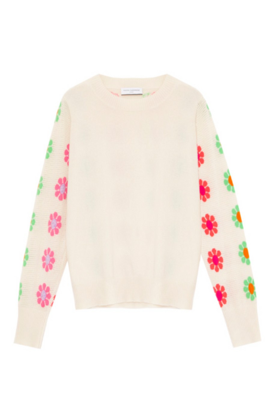 Clothing Cocoa Cashmere | Cocoa Cashmere, Emilia Natural White Sweater