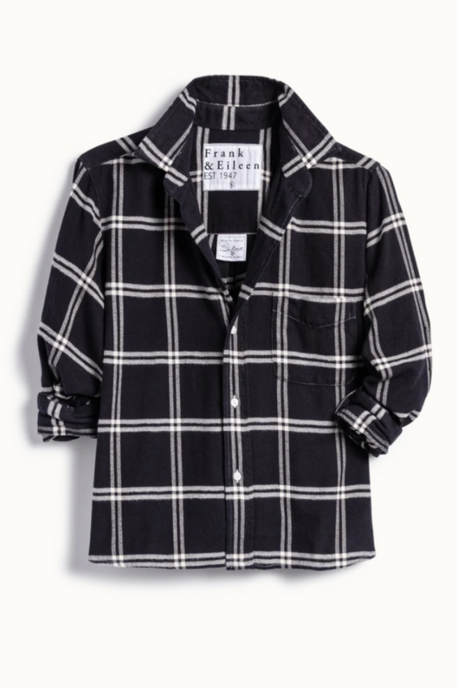 Clothing Frank u0026 Eileen | Frank & Eileen, Silvio Button-Up Shirt- Black Plaid