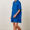 Clothing Hartford | Hartford, Rimo Dress- Blue