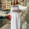 Clothing Nina Leuca | Nina Leuca, Camogli Dress- White