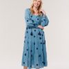 Clothing Benaras | Benaras, Juhi Long Flower Dress