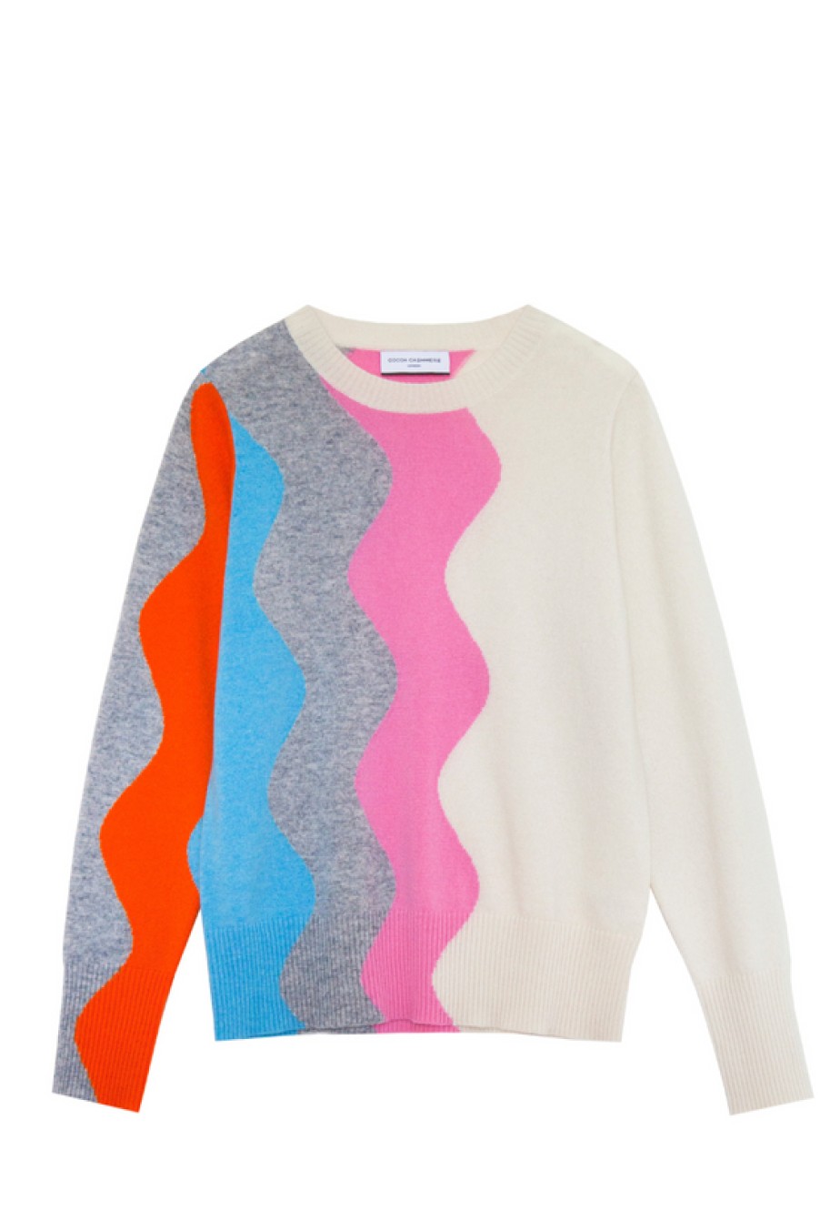 Clothing Cocoa Cashmere | Cocoa Cashmere, Esther Natural White Sweater