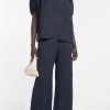 Clothing Velvet | Velvet, Janine Linen S/S Top- Black
