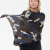 Accessories Citrus | Citrus, Wool Camo Scarf With Beaded Edge