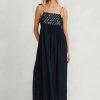 Clothing Chan Luu | Chan Luu, Sahara Dress- Navy
