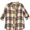 Clothing CP Shades | Cp Shades, Ruffle Plaid Shirt