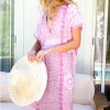 Clothing Emerson Fry | Emerson Fry, Daughters Caftan- Dark Pink