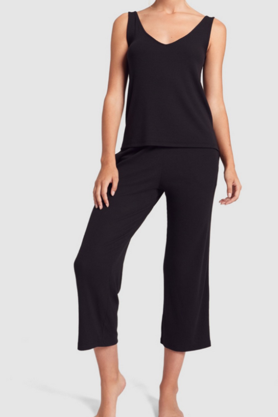 Clothing SKIN | Skin, 4 Piece Travel Set Pajamas With Zip Bag