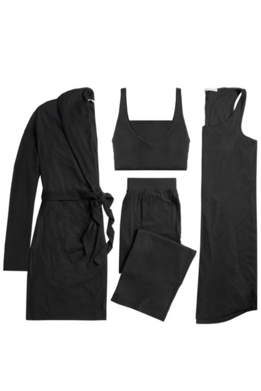 Clothing SKIN | Skin, 4 Piece Travel Set Pajamas With Zip Bag