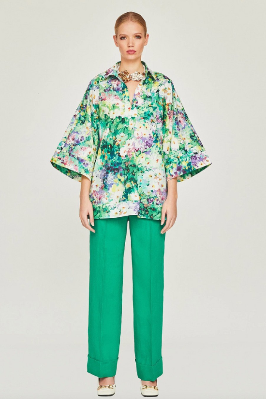 Clothing Mirto | Mirto, Pictorial Print Shirt