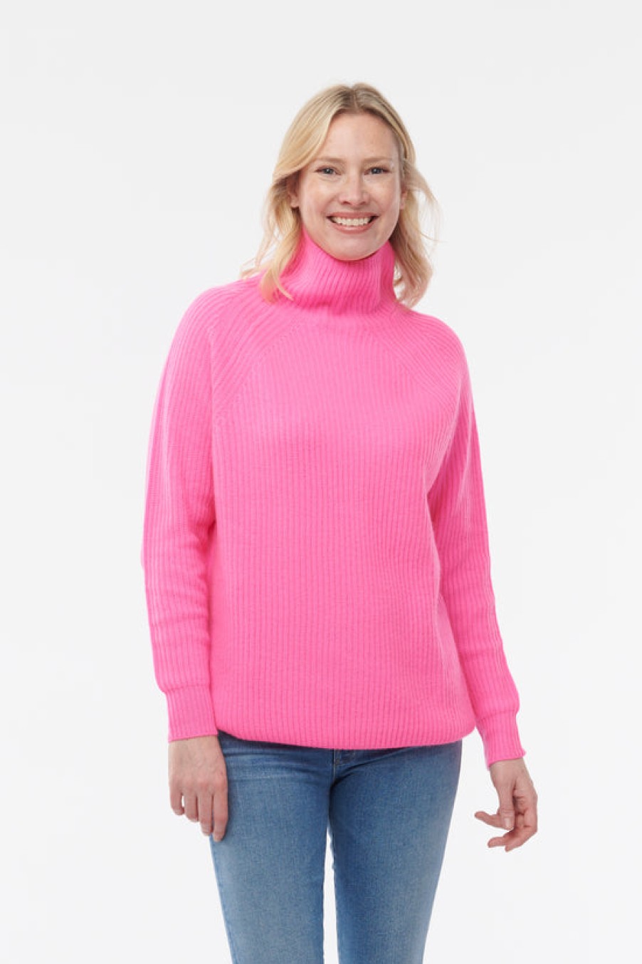 Clothing Snapdragon Designs | Cashmere Funnel Neck Sweater