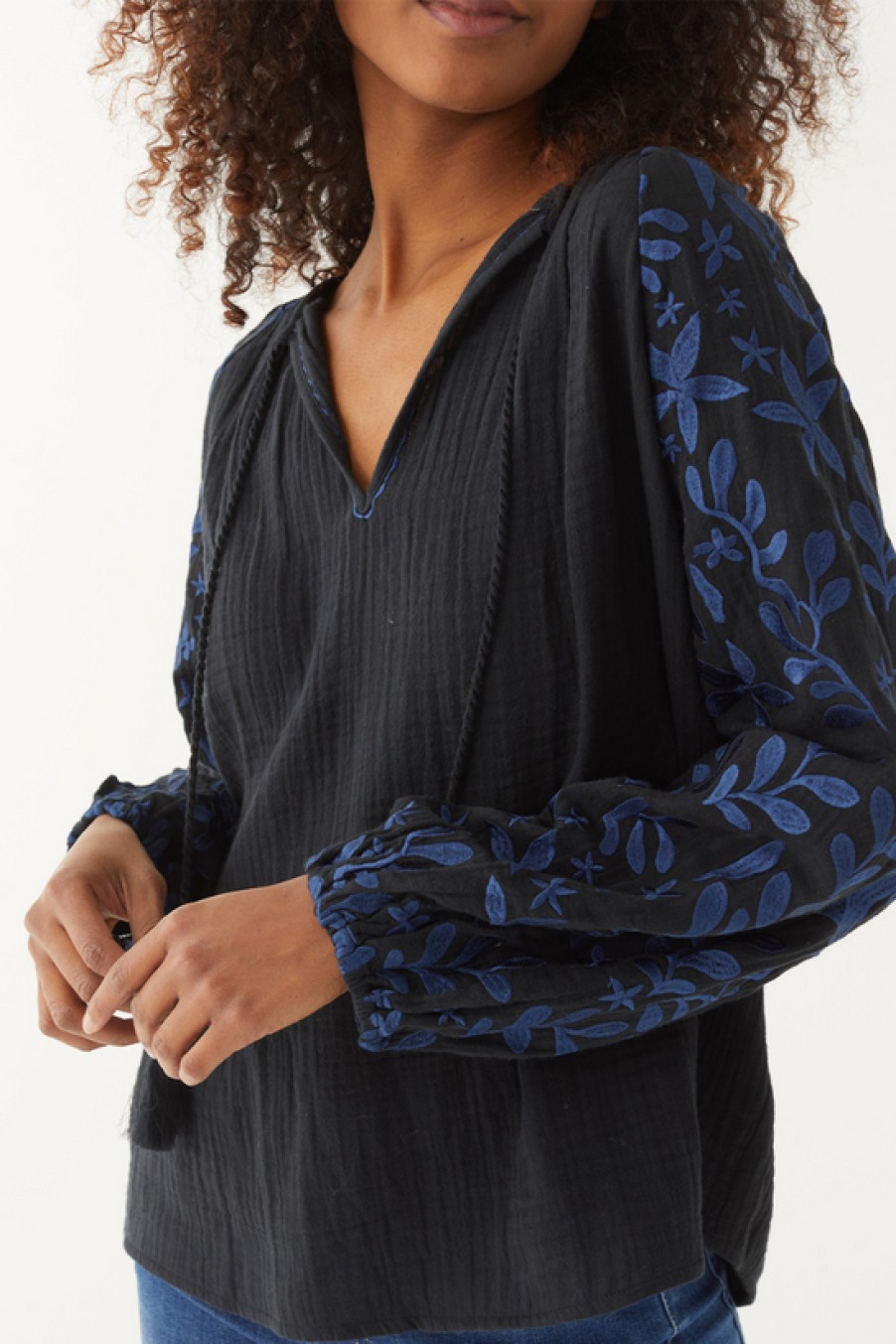 Clothing MERSEA | Mersea, Palermo Embroidered Blouse