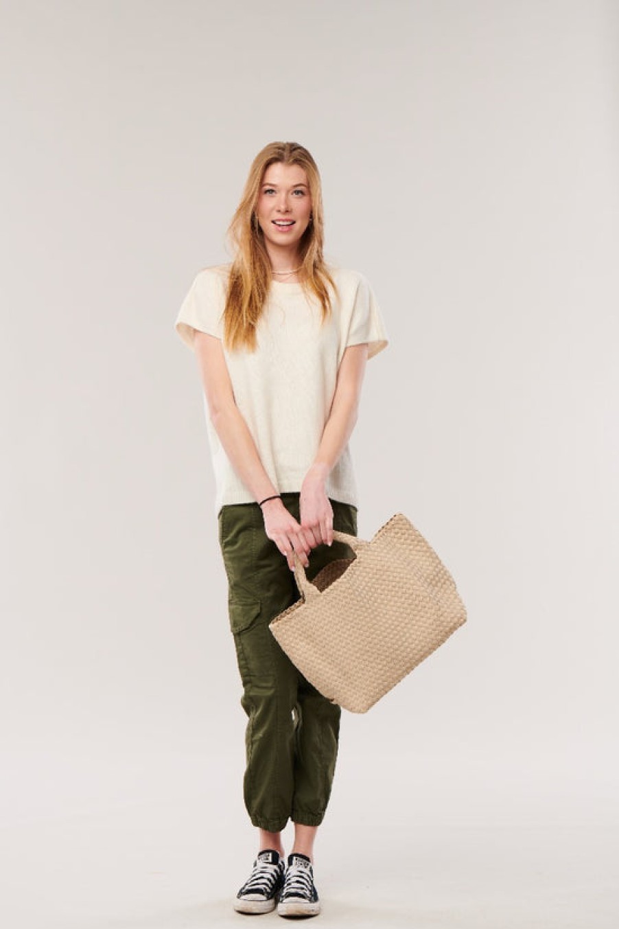 Clothing Snapdragon Designs | Cashmere Crew Neck Vest / Tee
