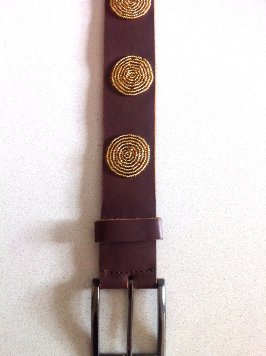 Accessories Snapdragon Designs | Beaded Circles Belt