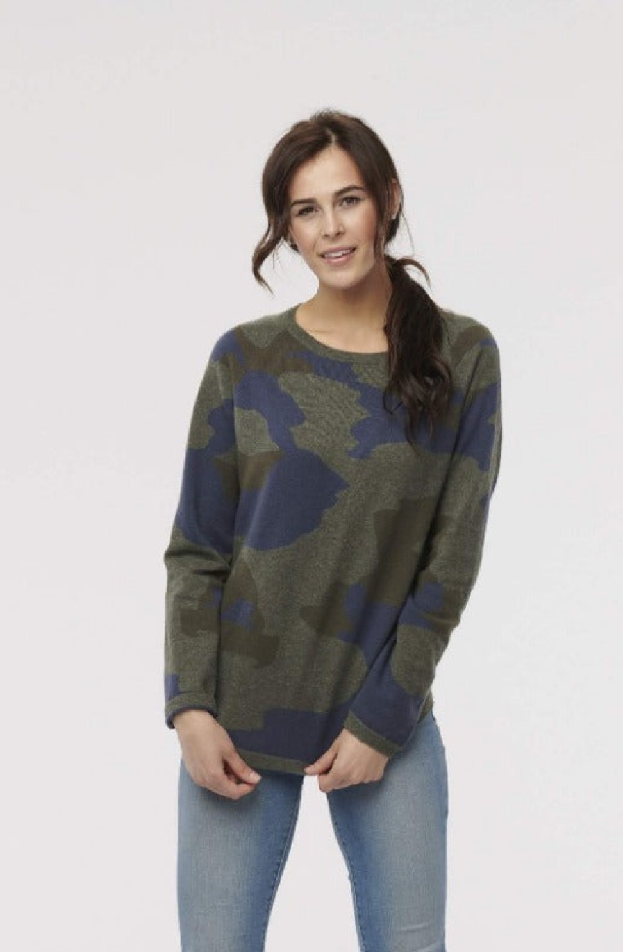 Clothing Snapdragon Designs | Cashmere Camo Sweater