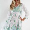 Clothing Delfina | Delfina, Katmandu Short Kaftan- Mint
